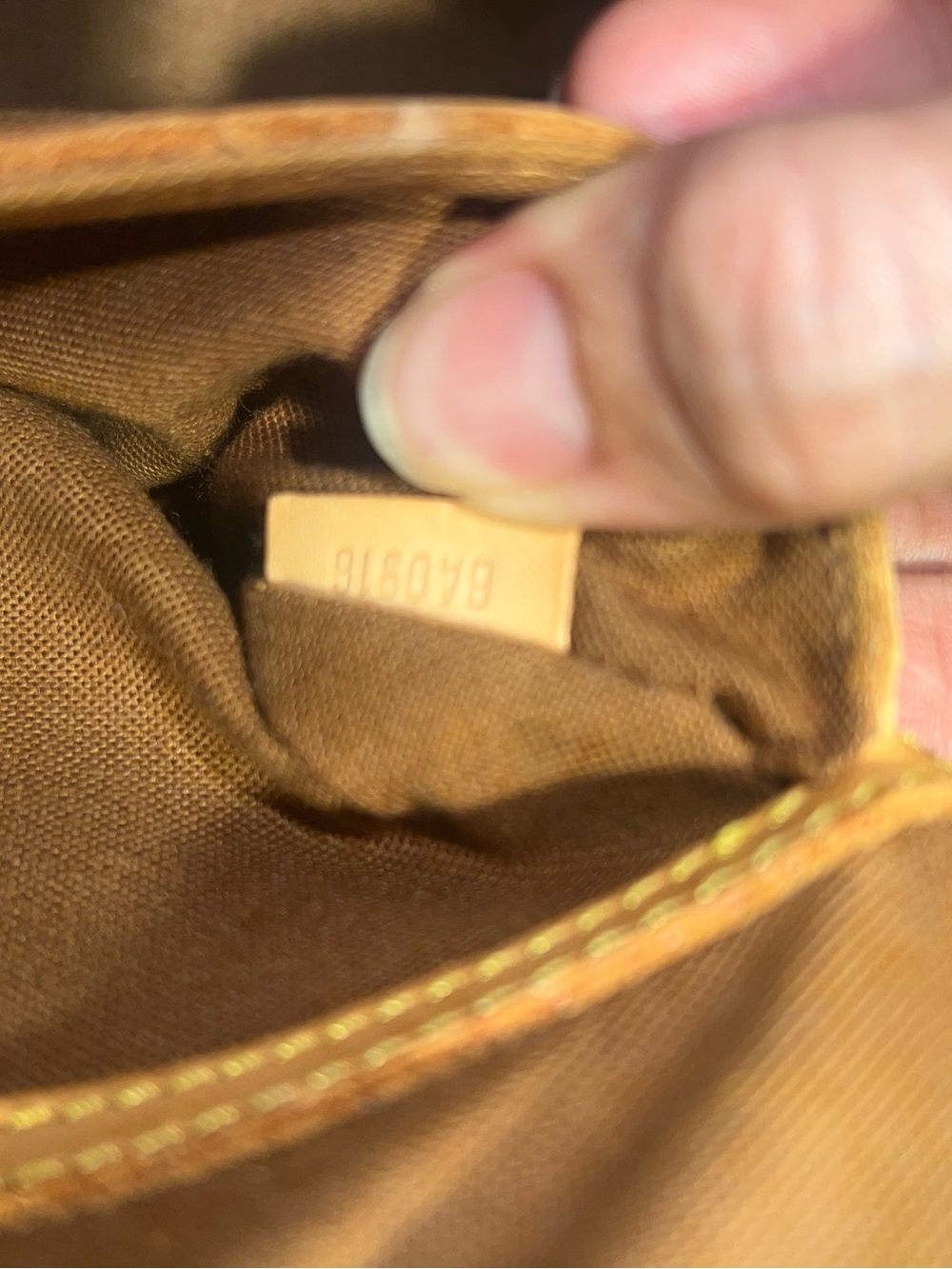 Louis Vuitton Monogram Alma PM Brown Canvas Top Handle Bag Authentic Vintage - Picture 12 of 12